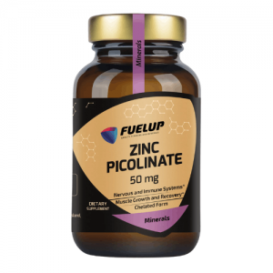 FuelUp Zinc Picolinate 50mg, 60vcaps